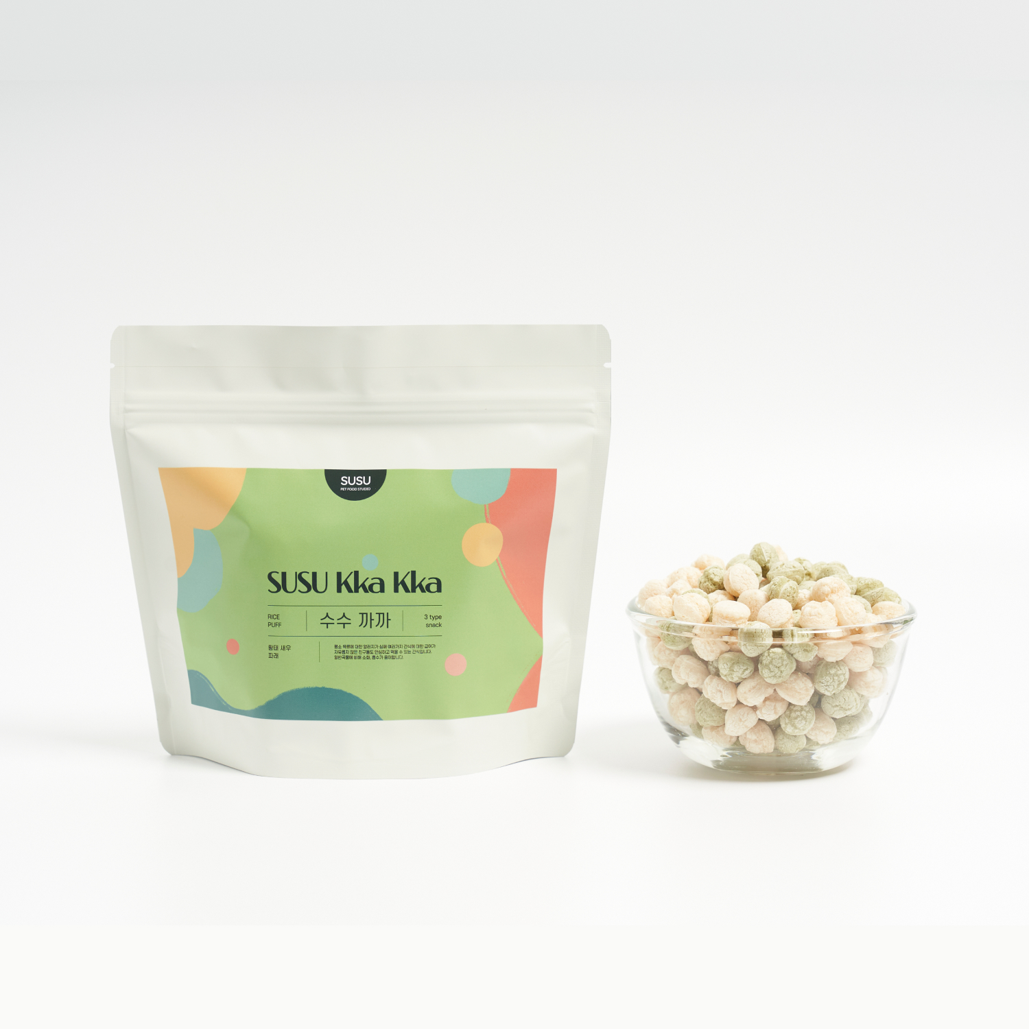 수수까까 (황태, 새우, 파래)