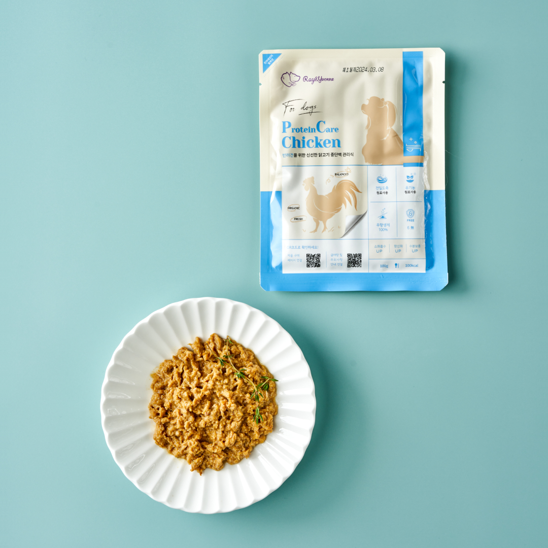 강아지용 닭고기 중단백관리식