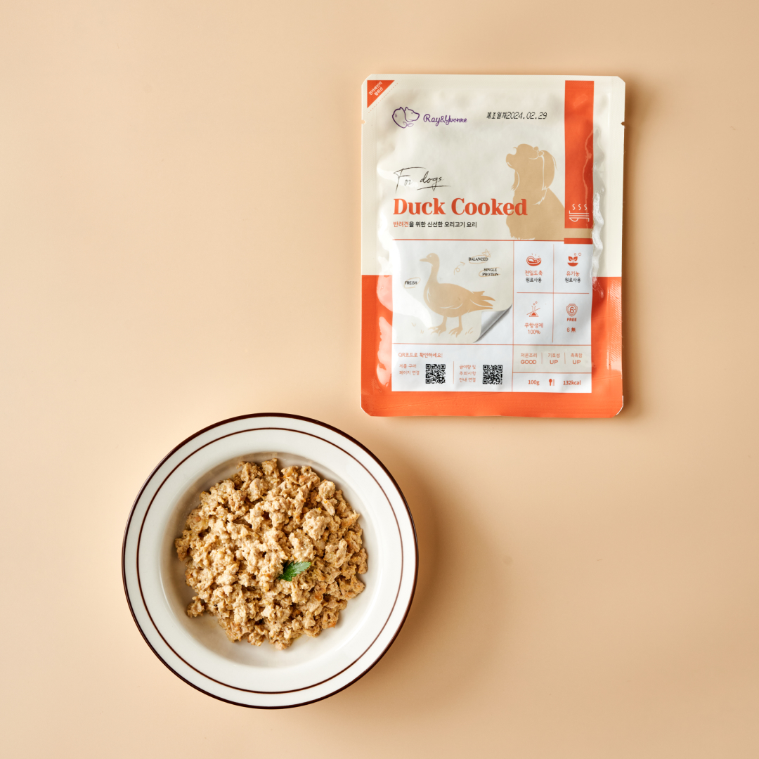 강아지용 오리고기 화식