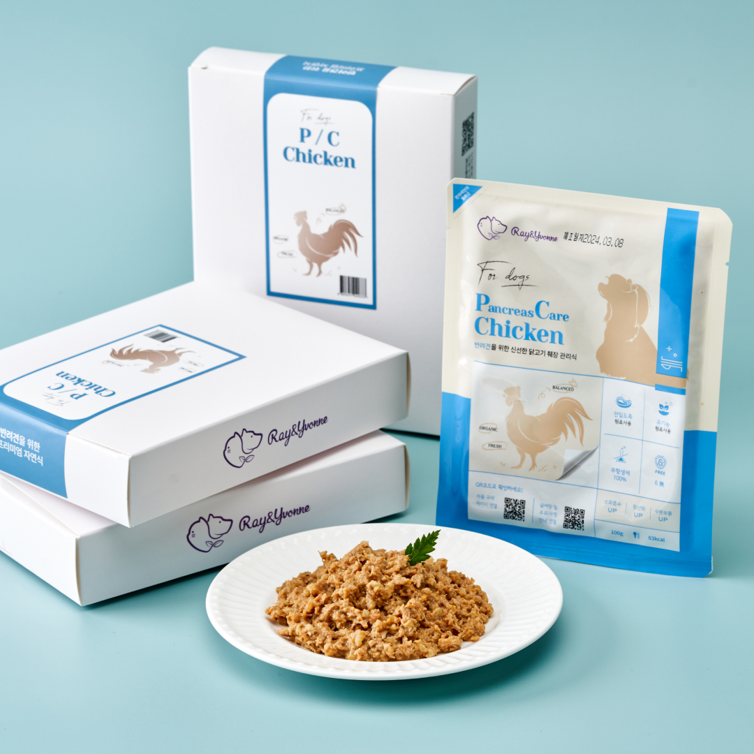 강아지용 닭고기 췌장관리식