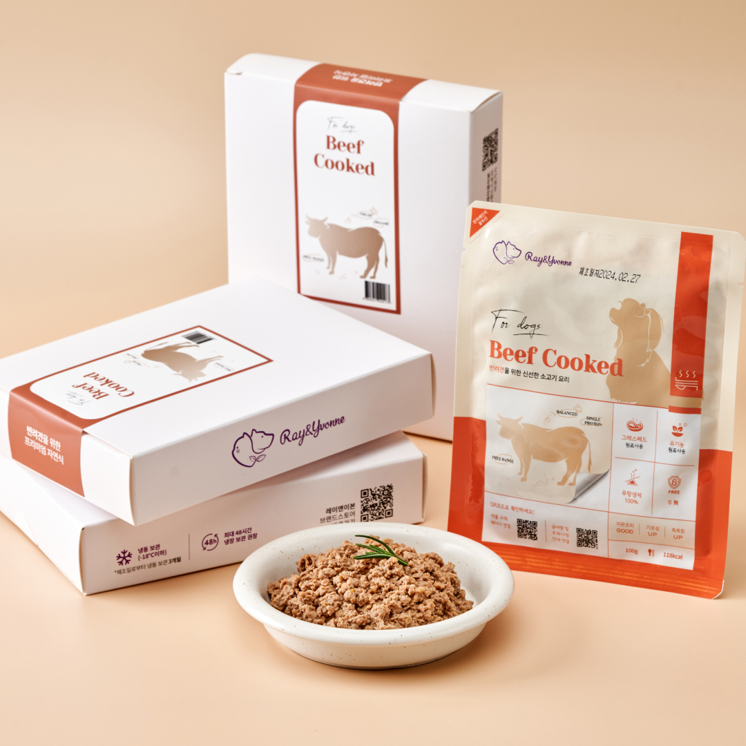 강아지용 소고기 화식