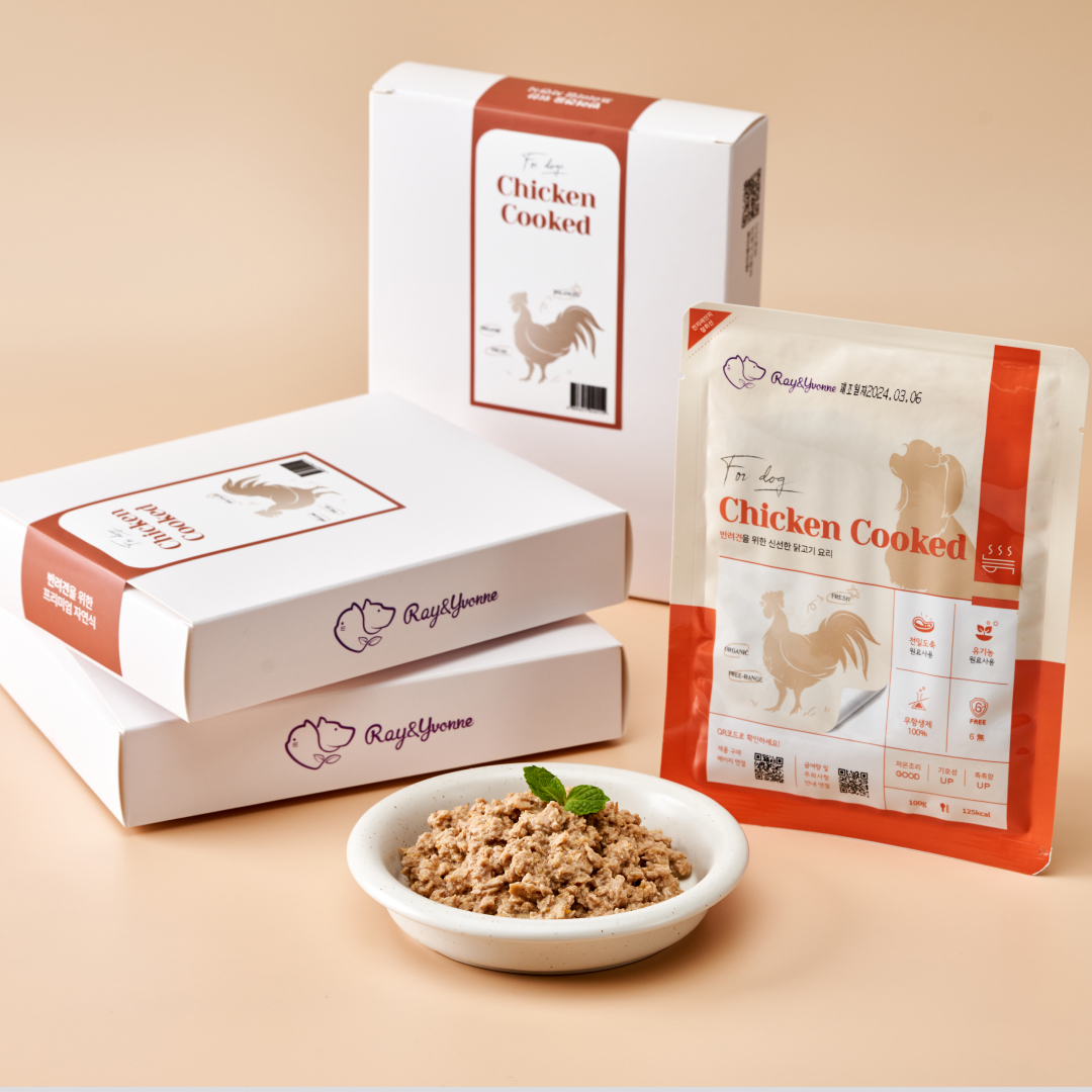 강아지용 닭고기 화식