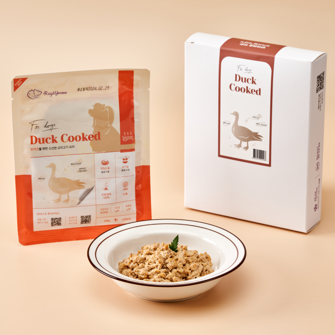 강아지용 오리고기 화식