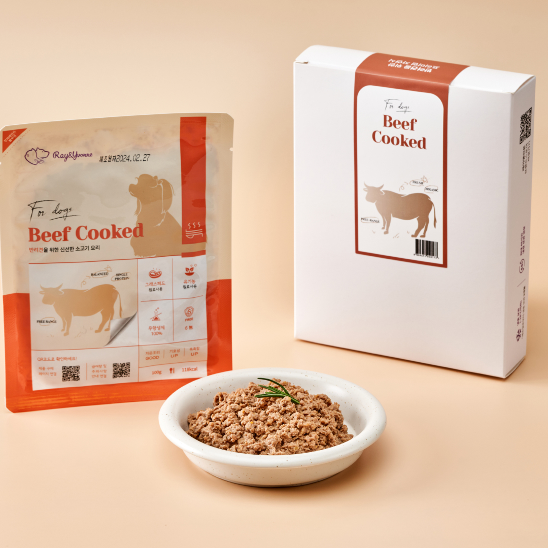 강아지용 소고기 화식