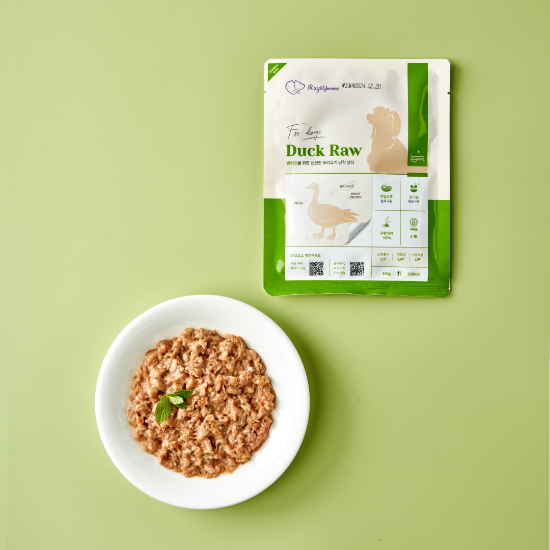 강아지용 오리고기 난각 생식