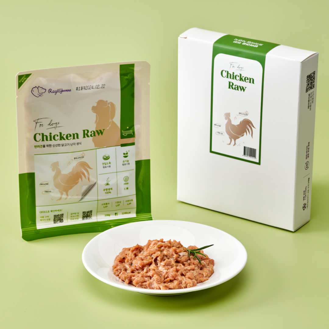 강아지용 닭고기 난각 생식