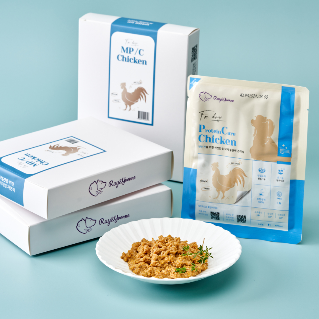 강아지용 닭고기 중단백관리식