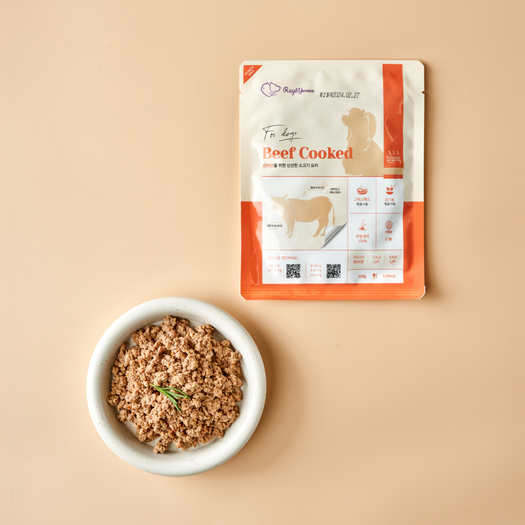 강아지용 소고기 화식