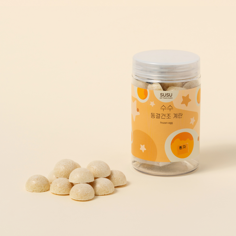 동결건조 계란스낵_화이트