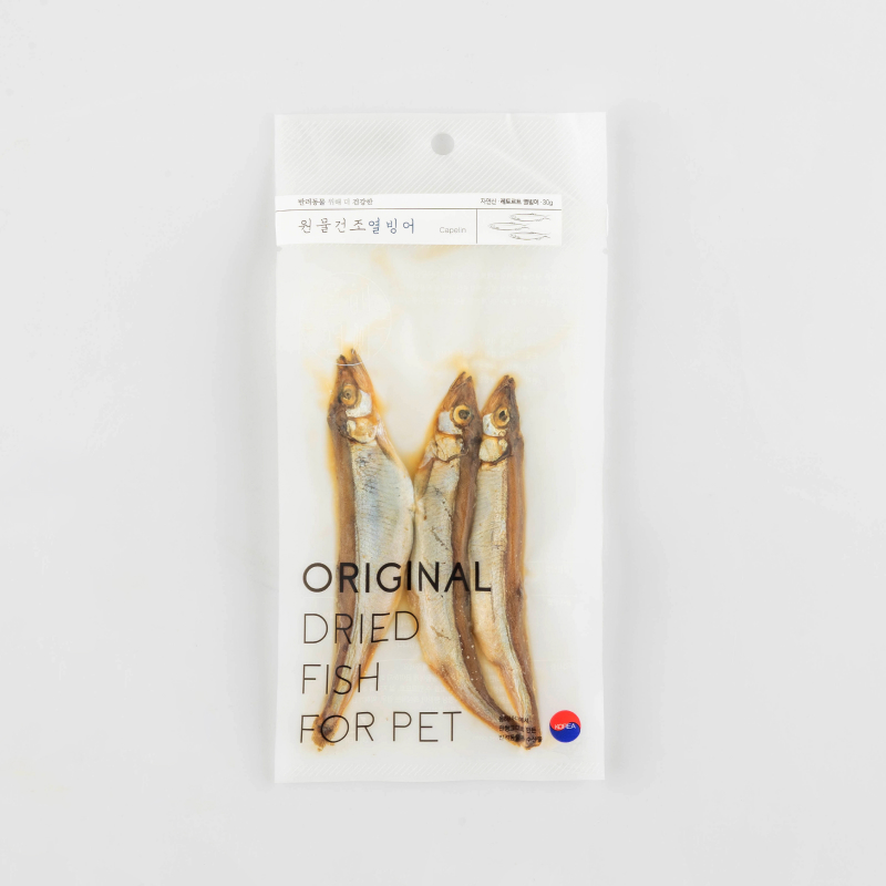 레토르트 원물 열빙어 30g