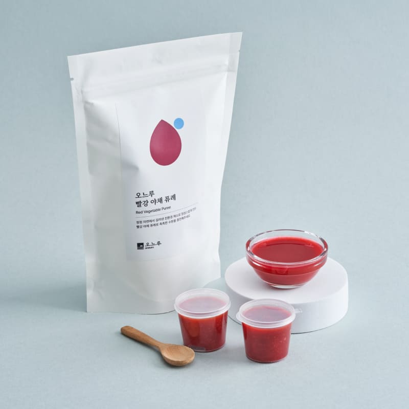 빨강 야채 퓨레