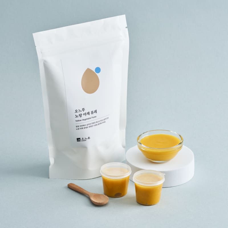 노랑 야채 퓨레