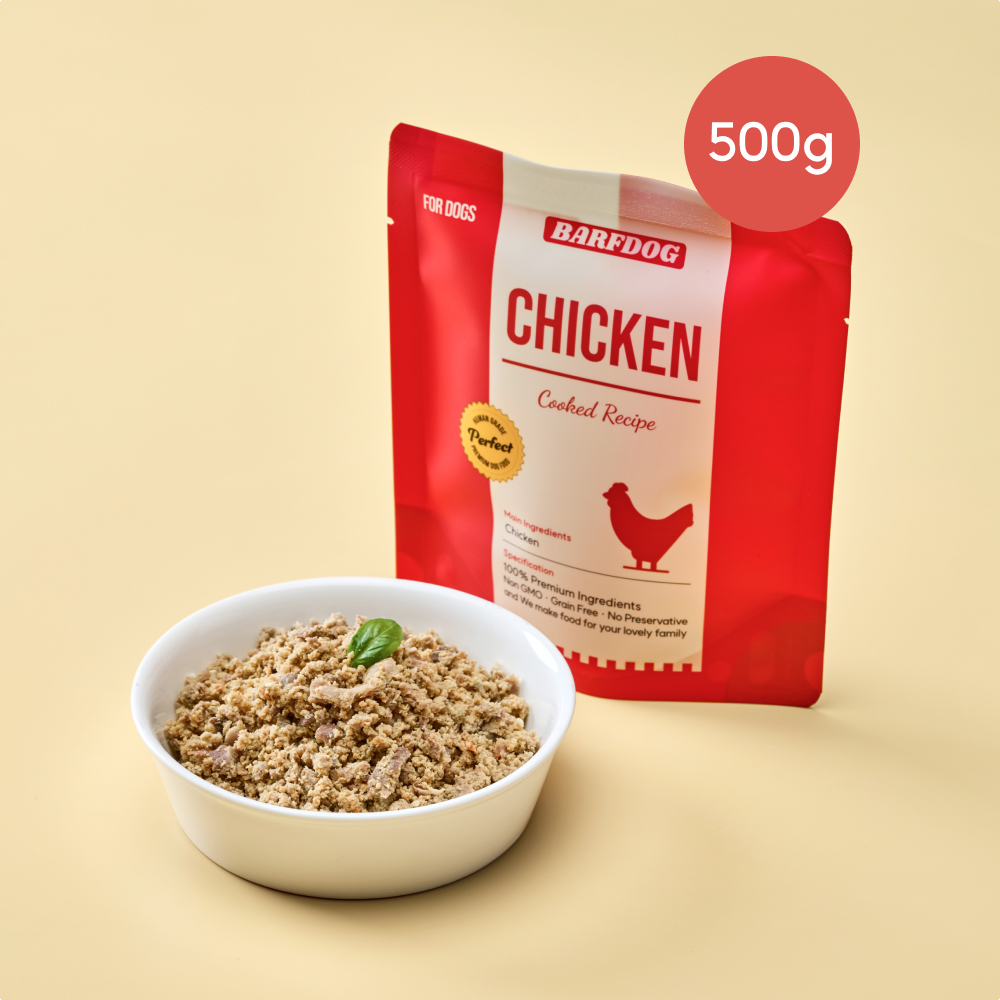 바프독 닭고기 화식