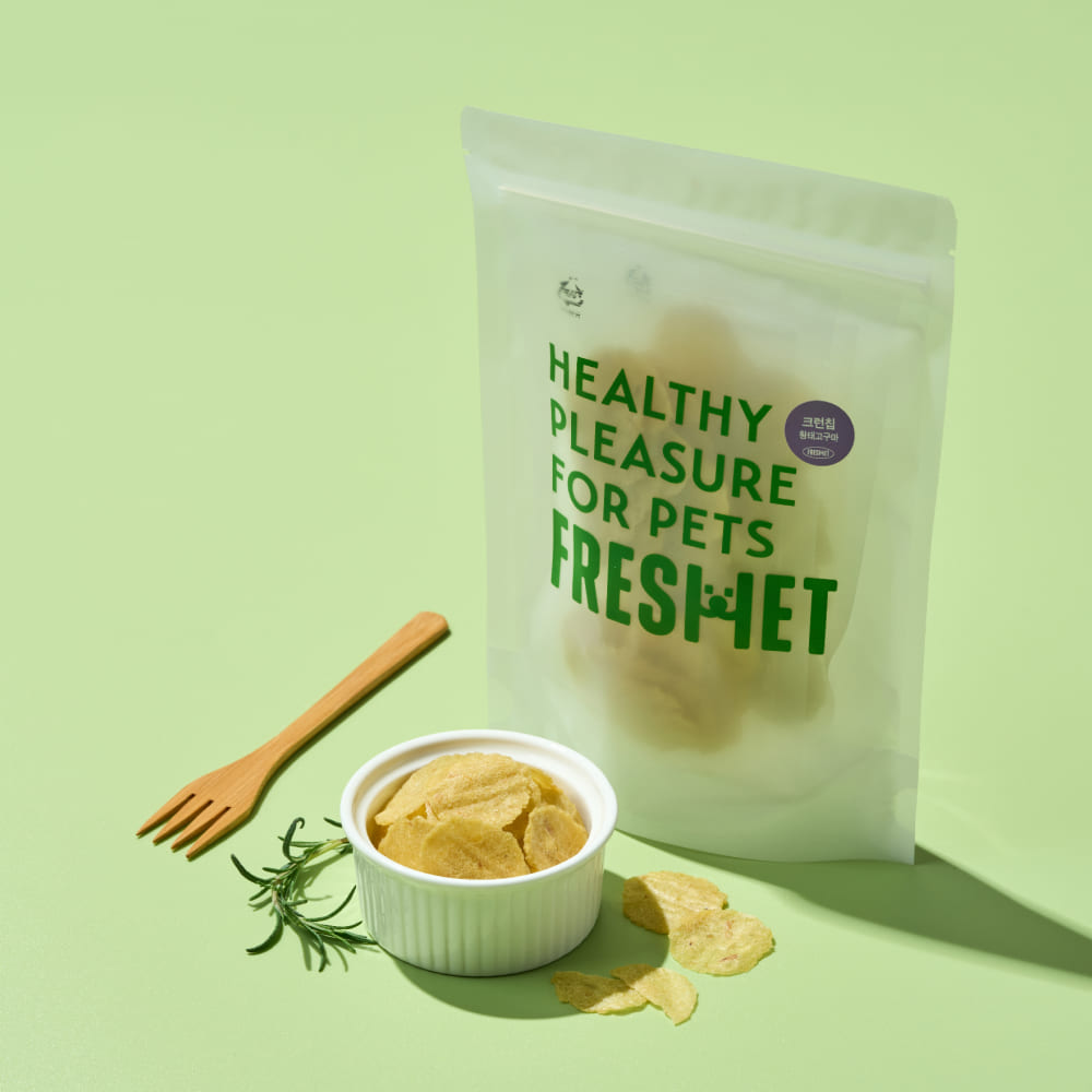 크런칩 황태&고구마 40g