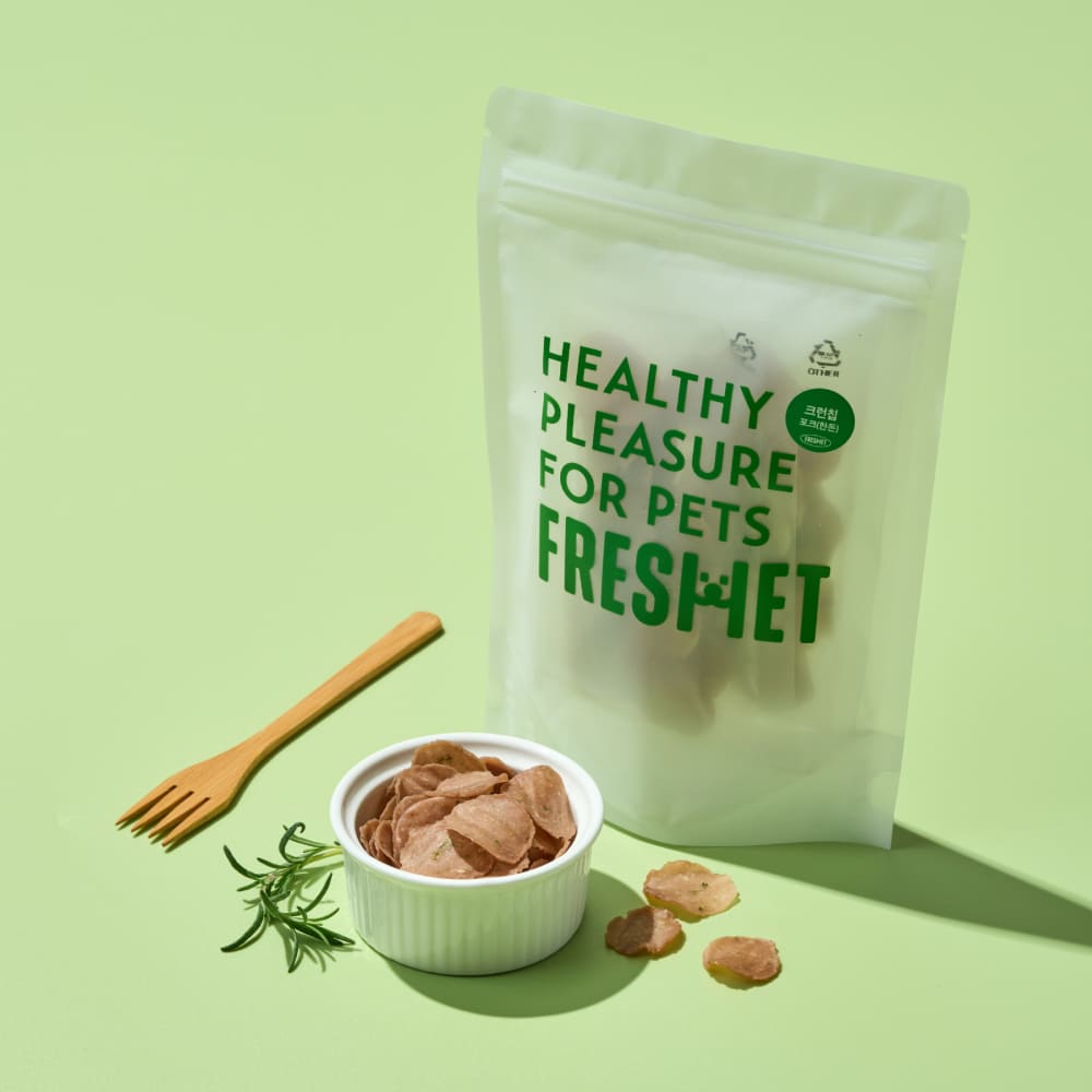 크런칩 포크&브로콜리 40g