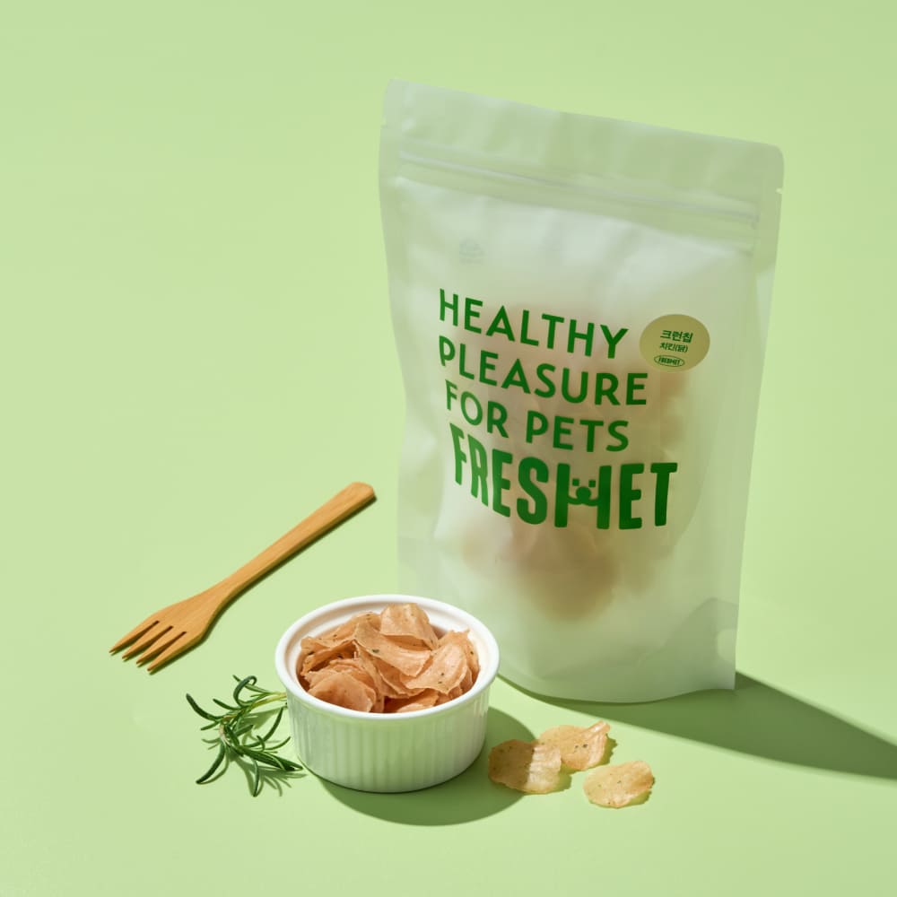 크런칩 치킨&미역 40g