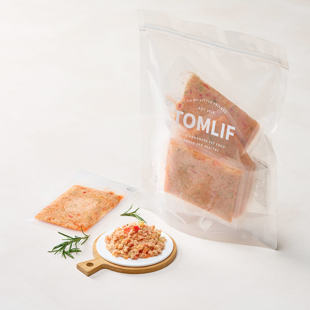 [대용량]  네추럴 수비드 연어 500g